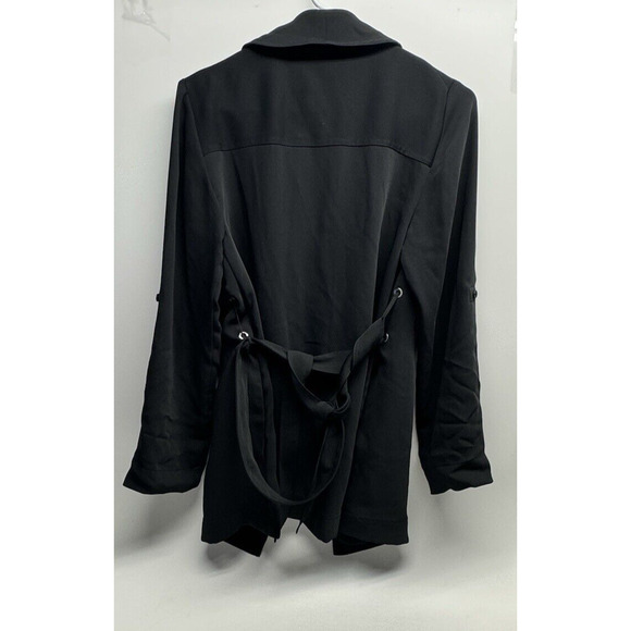 Aritzia Babaton New Power Black Slim Open Front Crepe Blazer Size XS - Picture 10 of 14